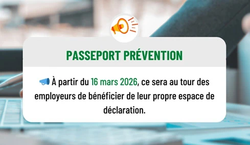 You are currently viewing Passeport de prévention : désormais ouvert aux employeurs